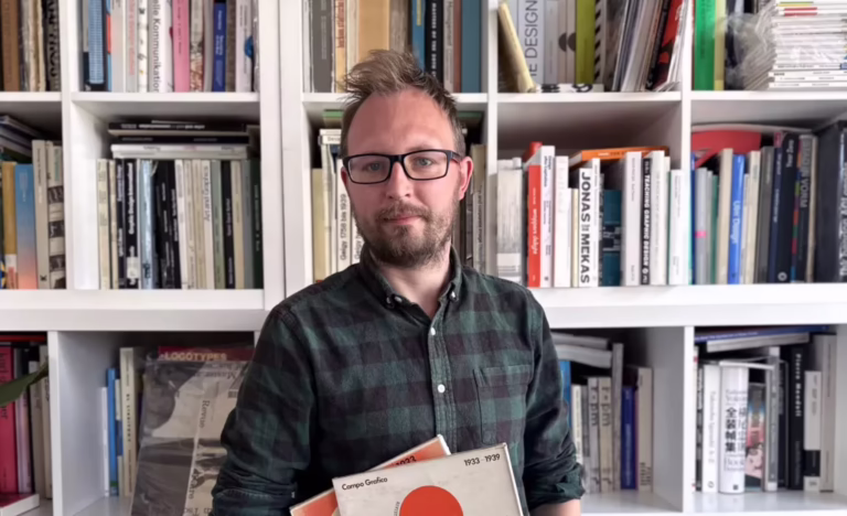 Matt joins the ISTD board and delivers an engaging presentation on graphic design history