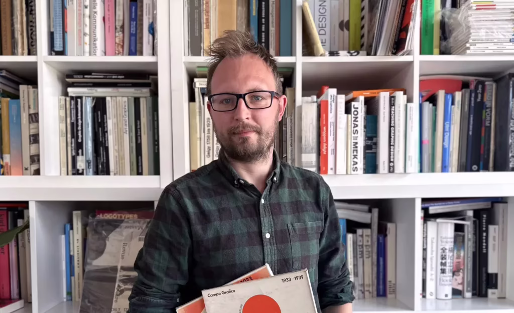 Matt joins the ISTD board and delivers an engaging presentation on graphic design history