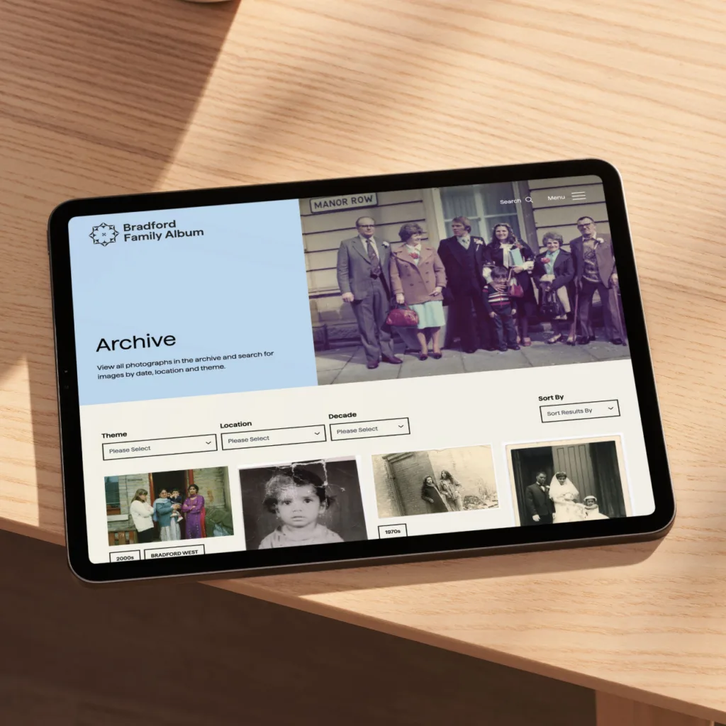 Bradford Family Album Website