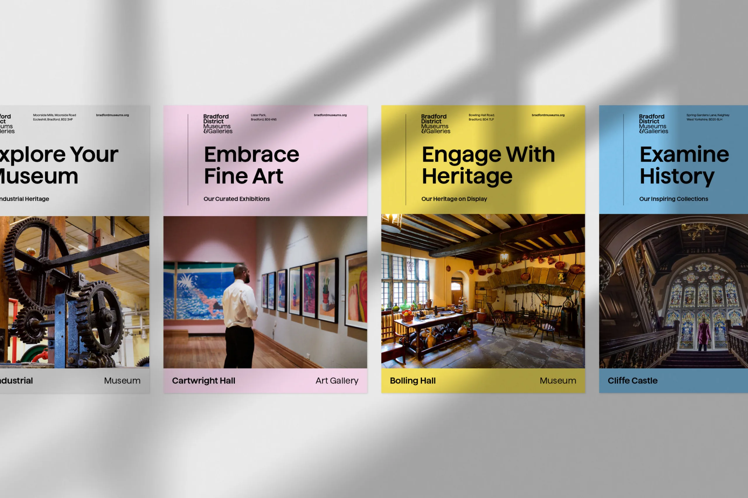 Bradford Museums and Galleries - Poster Designs