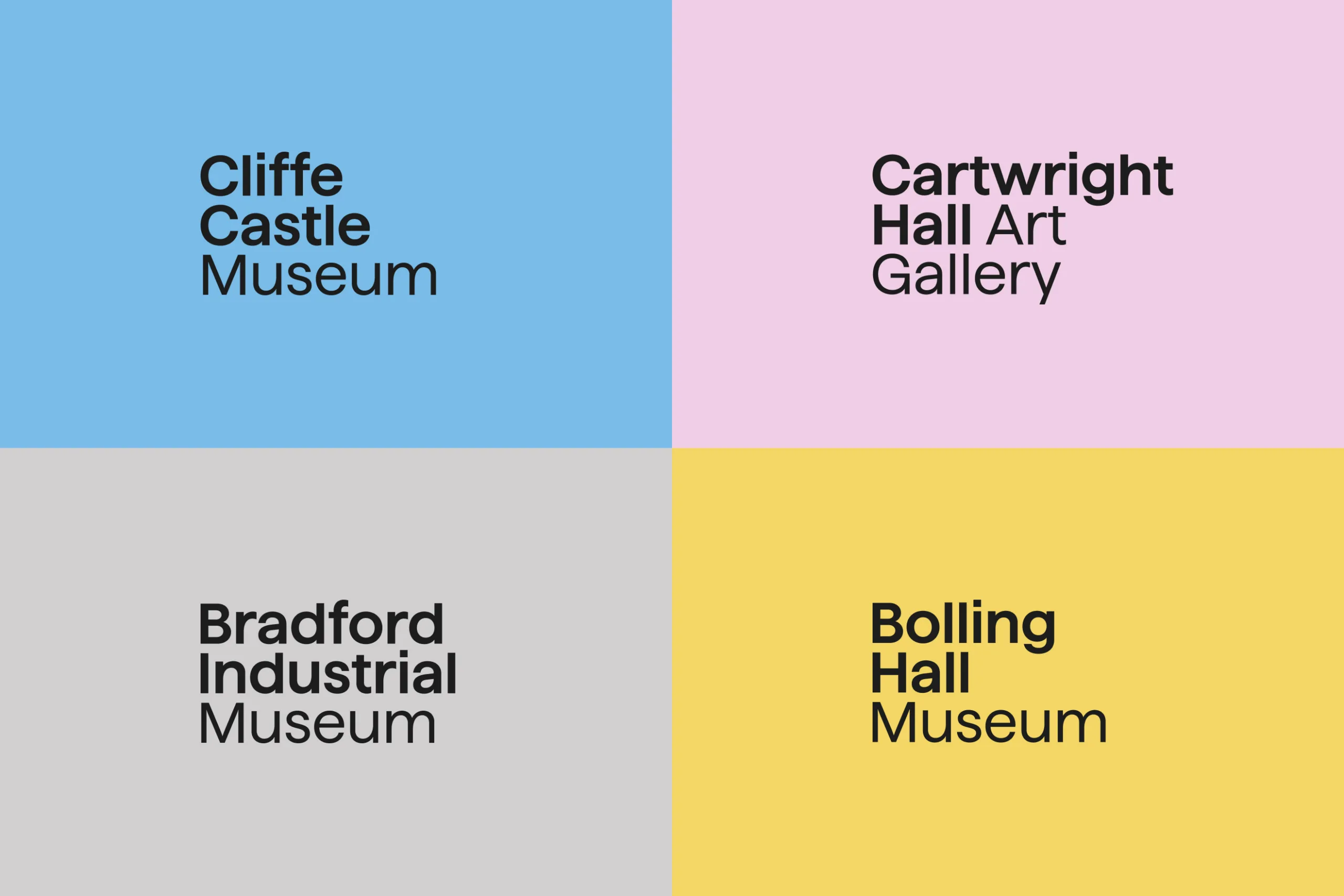 Bradford Museums and Galleries - Logo Designs