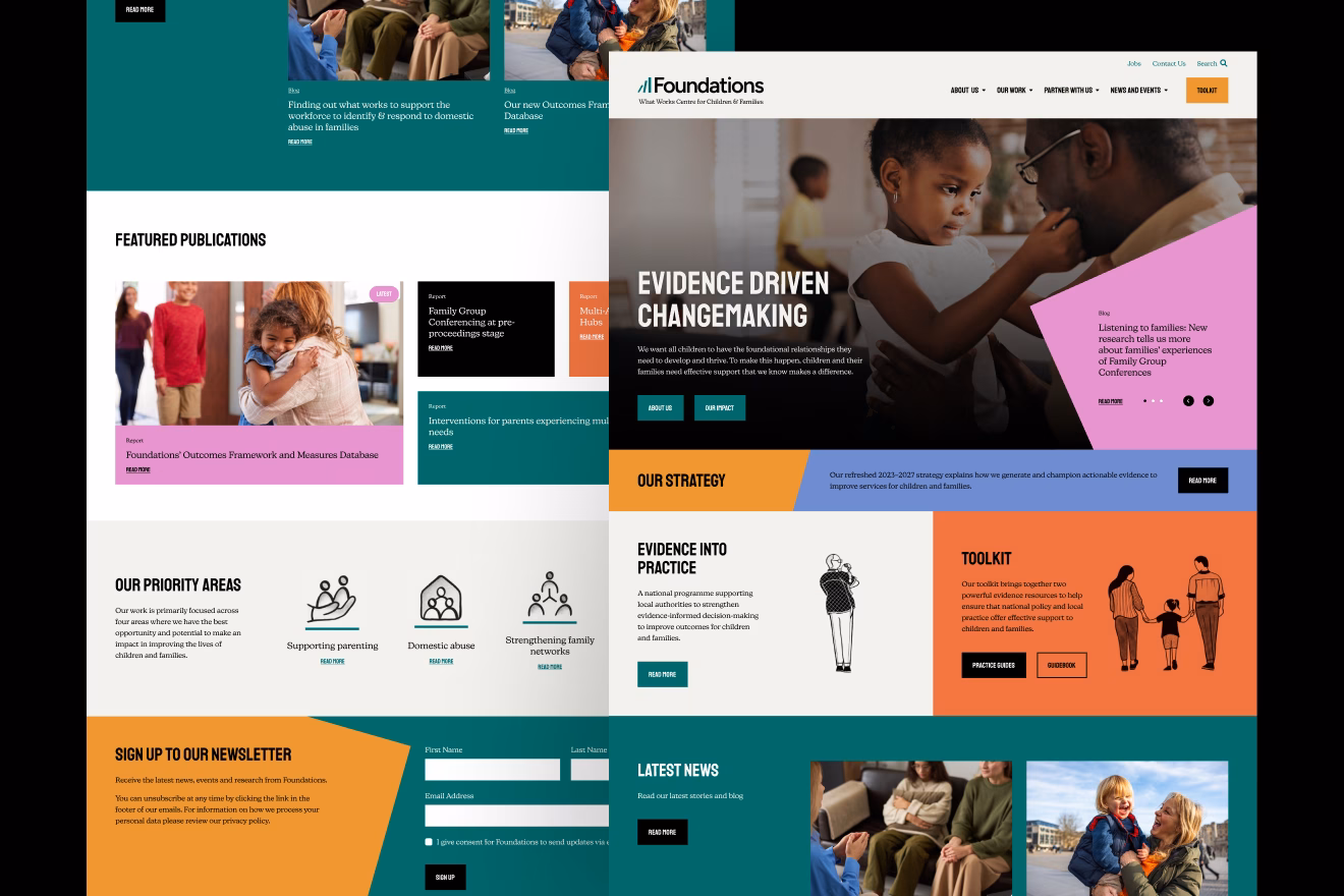 Foundations - Website design and build