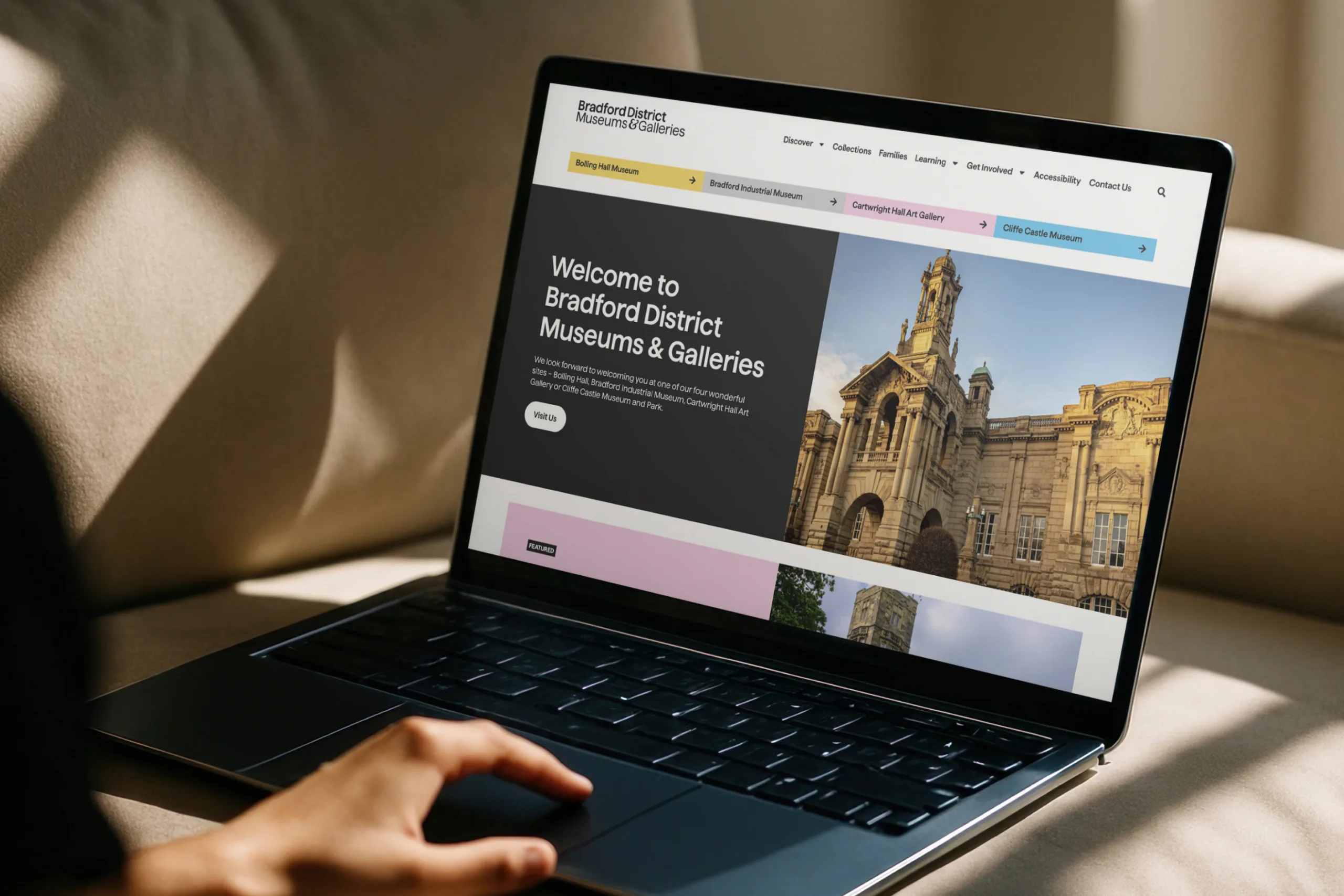 Bradford Museums and Galleries - Website Design and Build