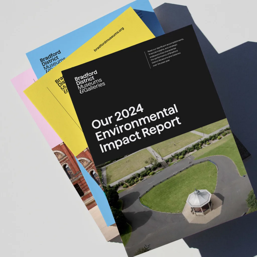 Bradford Museums and Galleries - Annual Report and Seasonal Brochure Design