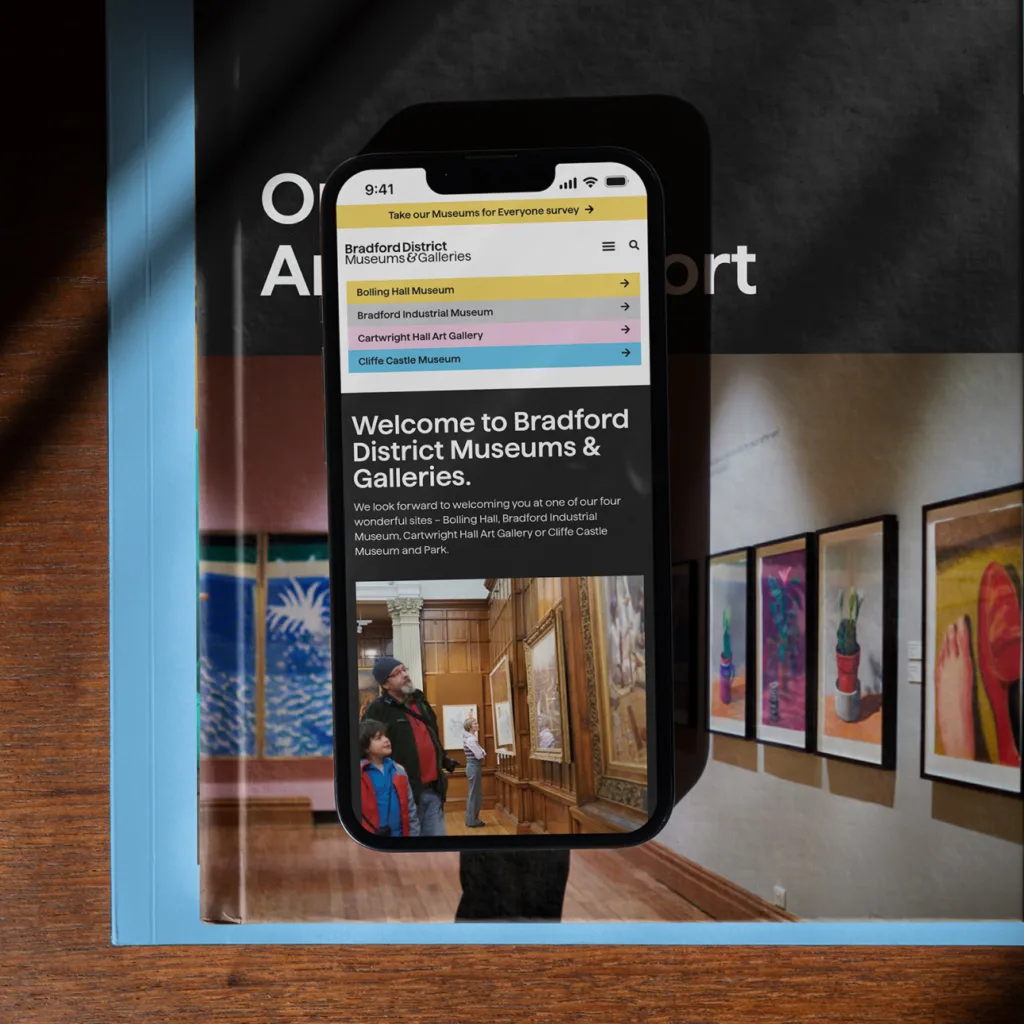 Bradford Museums and Galleries - Website Design and Build