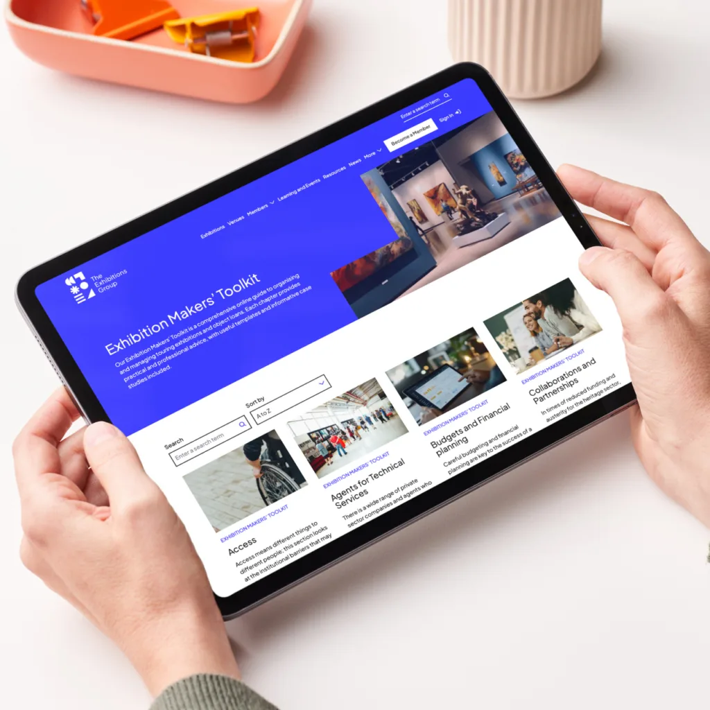 The Exhibitions Group Website