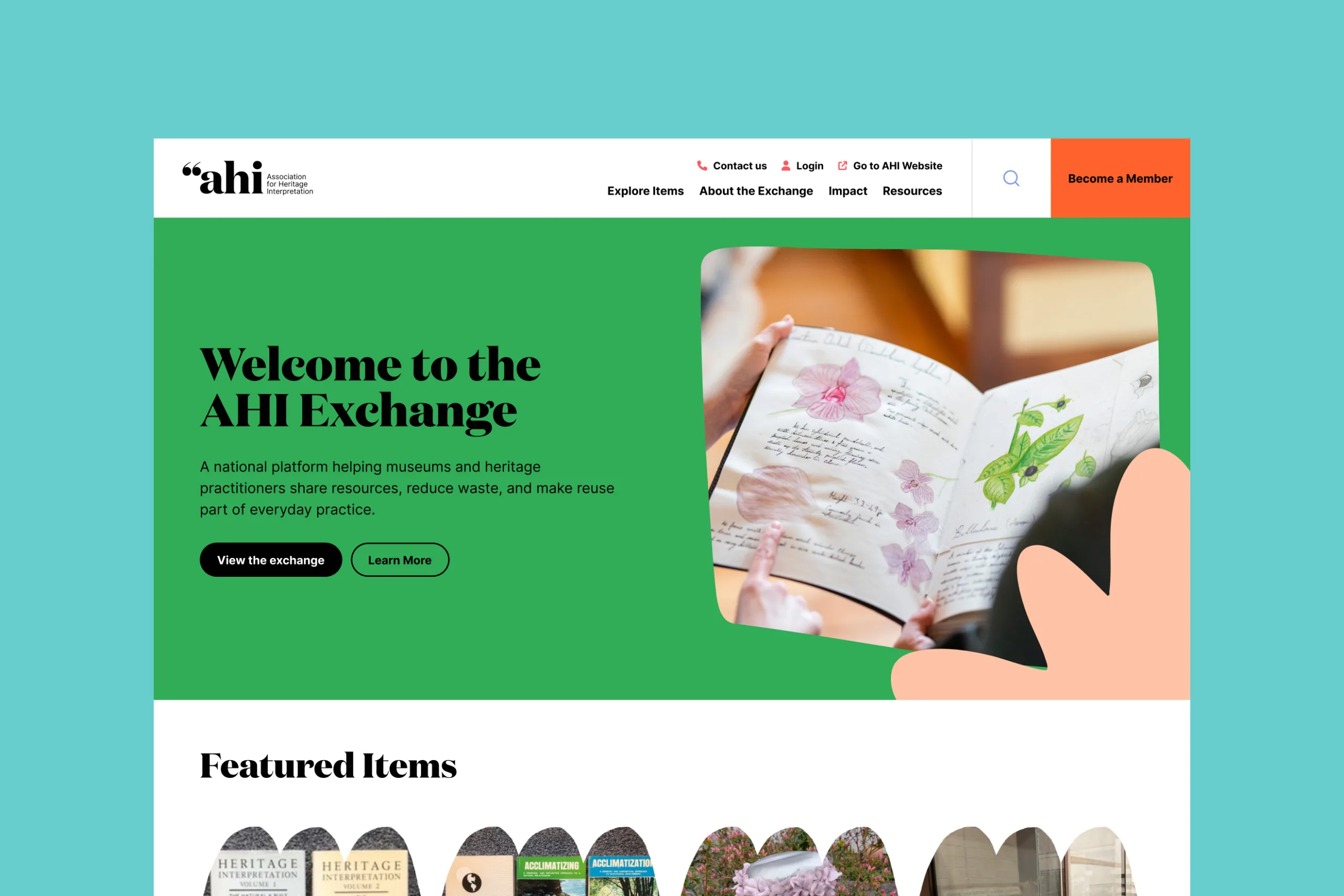 AHI Exchange Website