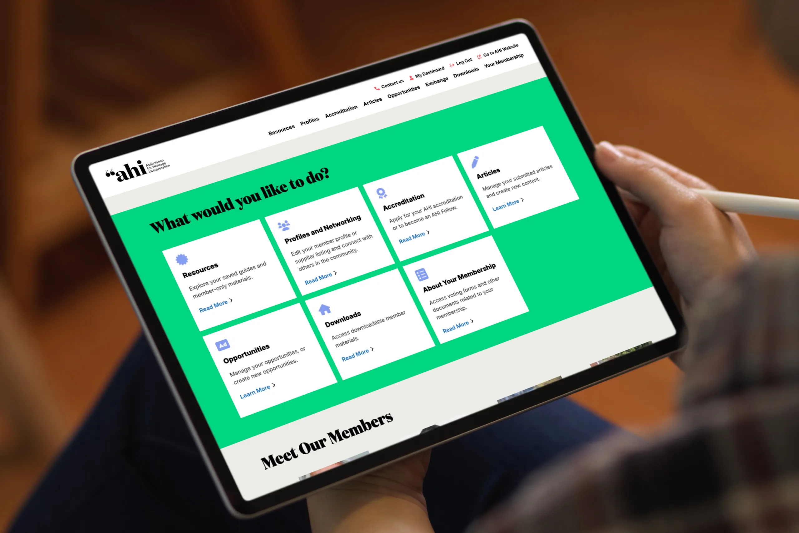 AHI Membership Dashboard