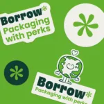 Borrow - Branded Sticker Design