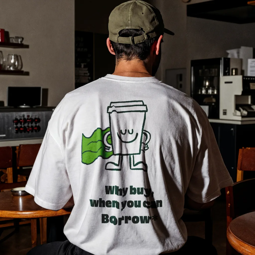 Borrow - Branded T-shirt Design