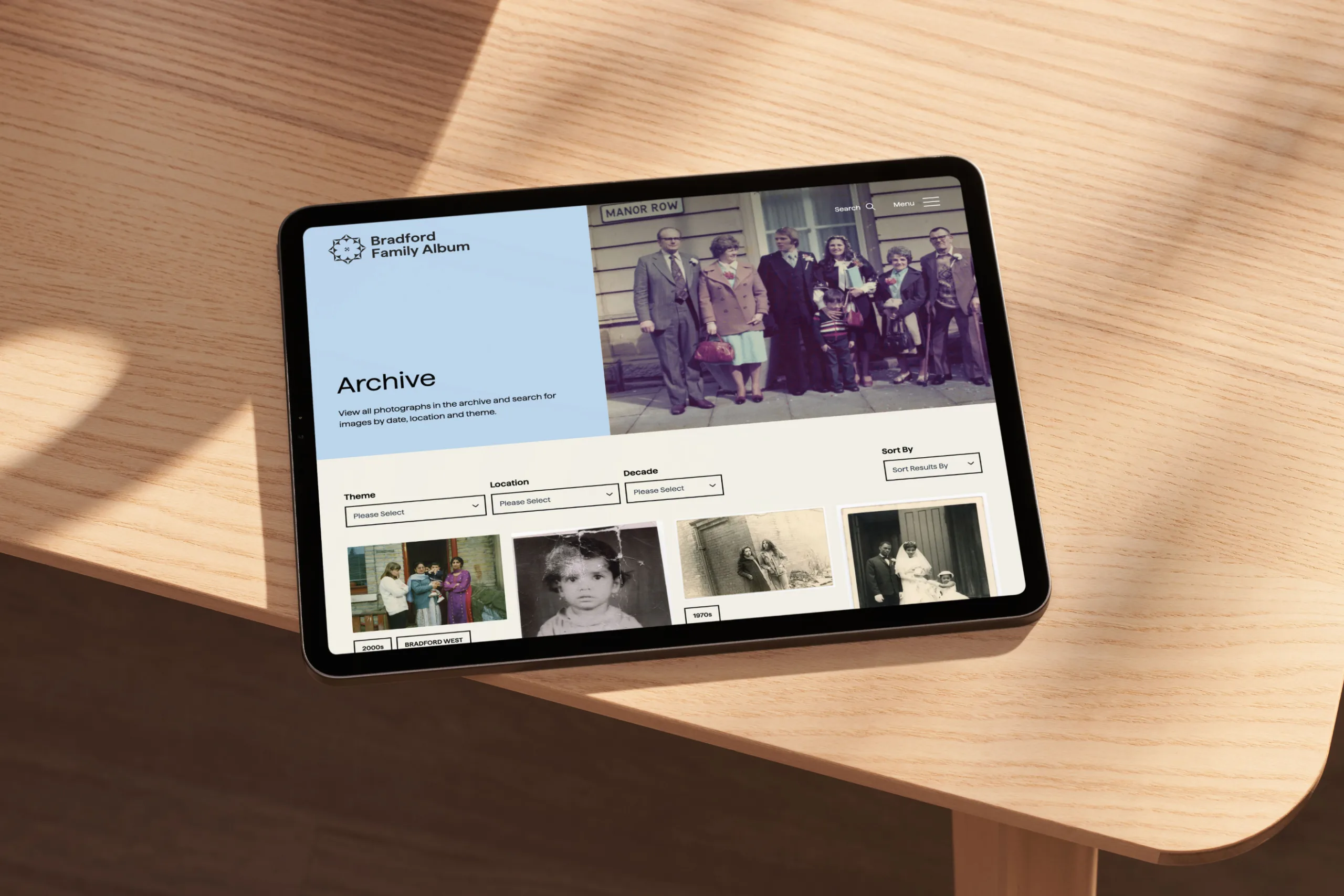 Bradford Family Album - Community Archive Website