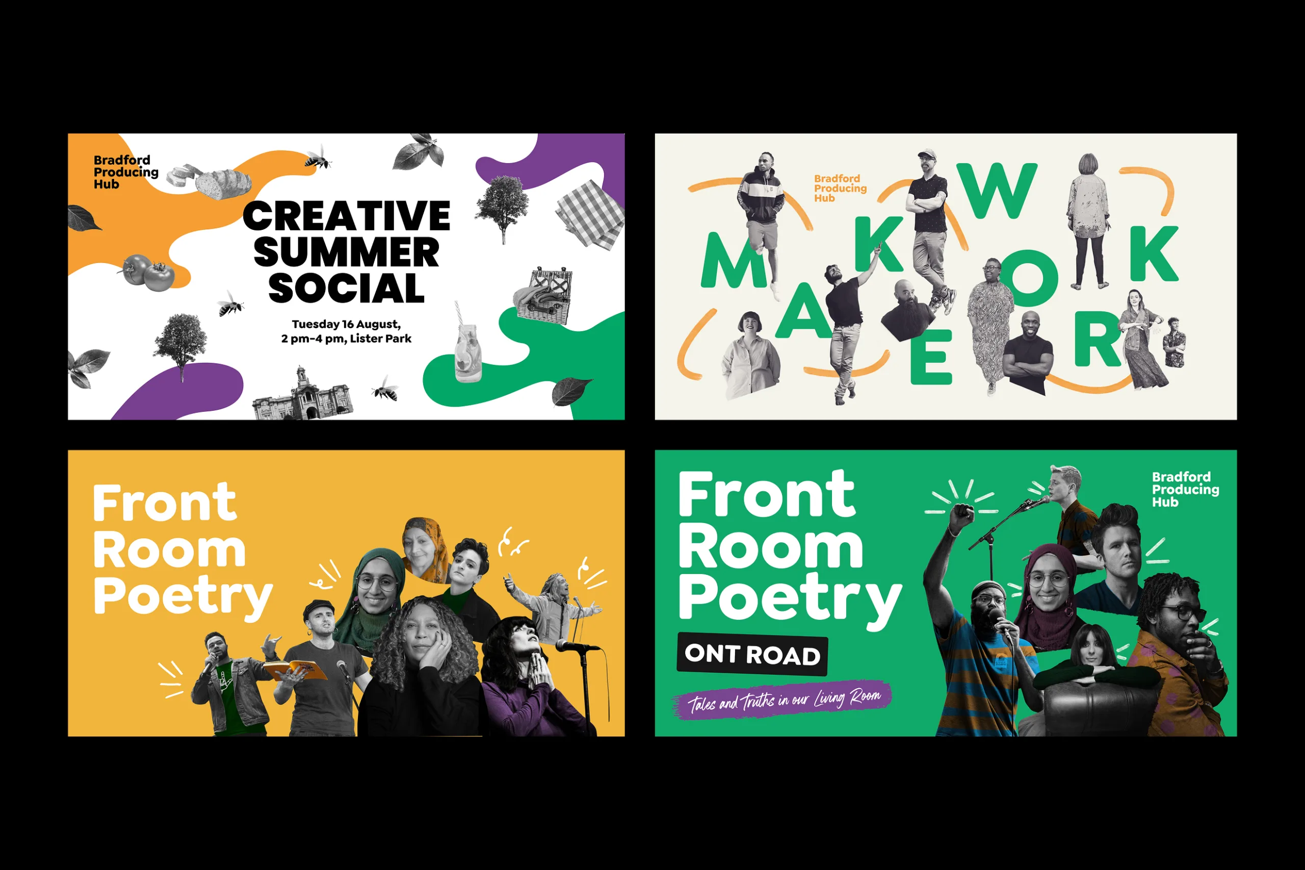 Bradford Producing Hub - Social Media Banner Design