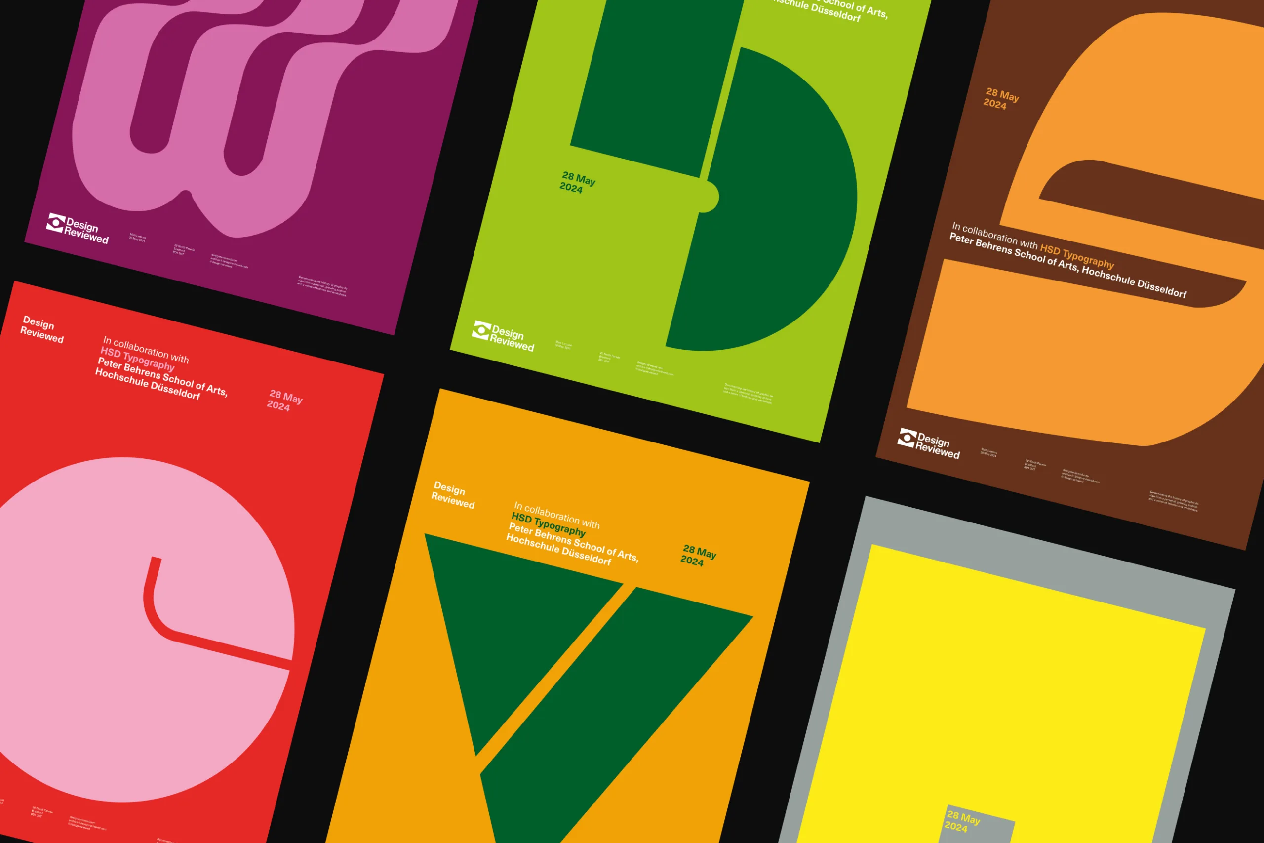 Design Reviewed - Poster Designs