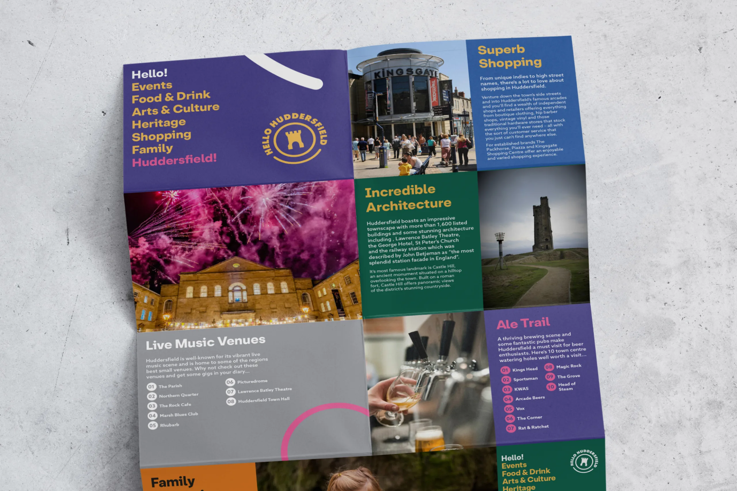 Hello Huddersfield - Brand Identity Identity