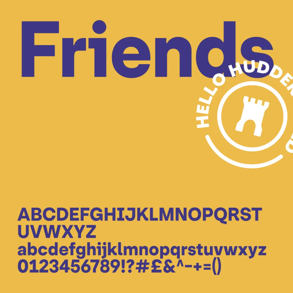 Hello Huddersfield - Typeface Design