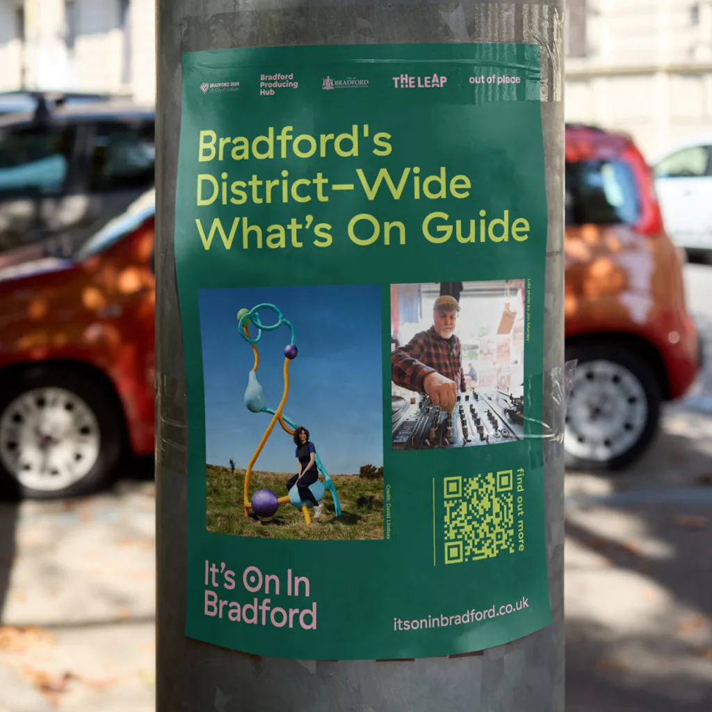 It's On in Bradford - Poster Campaign Design