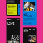 Love Leeds Road - Mobile Website