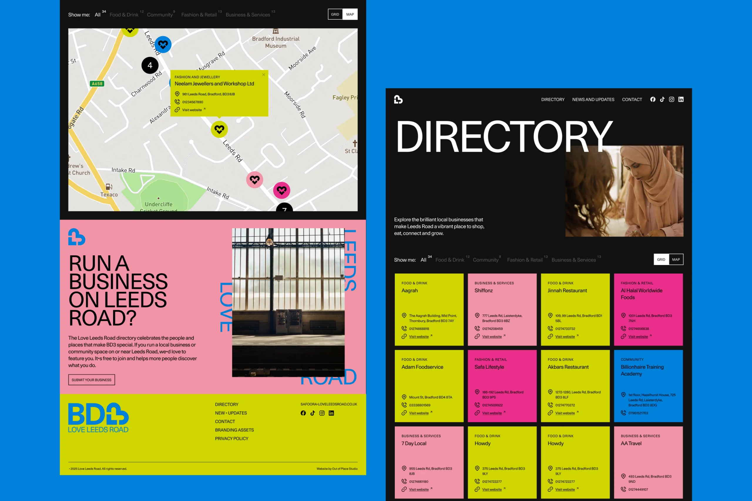 Love Leeds Road - Website Directory