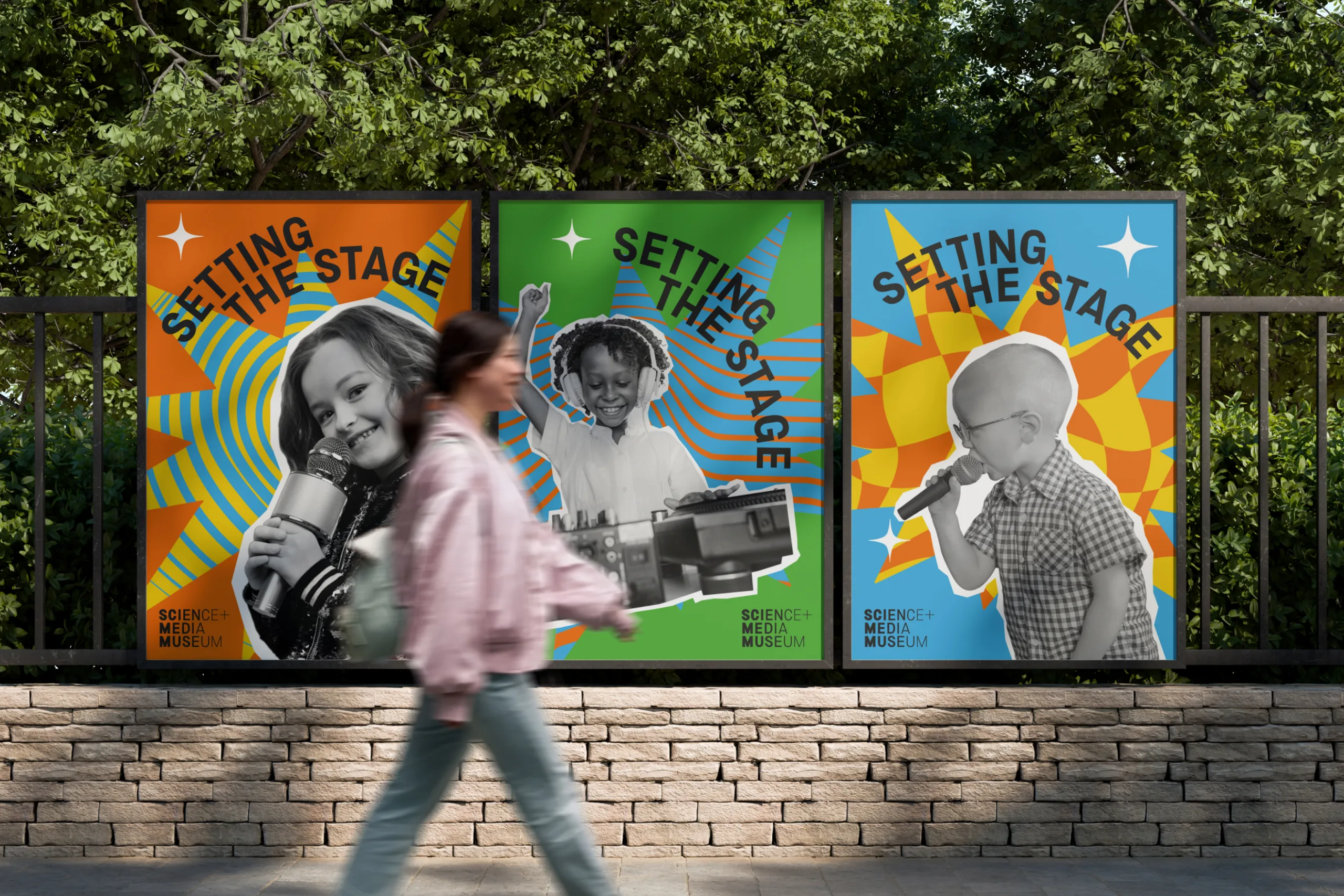 National Science and Media Museum- Setting the Stage - Exhibition Posters