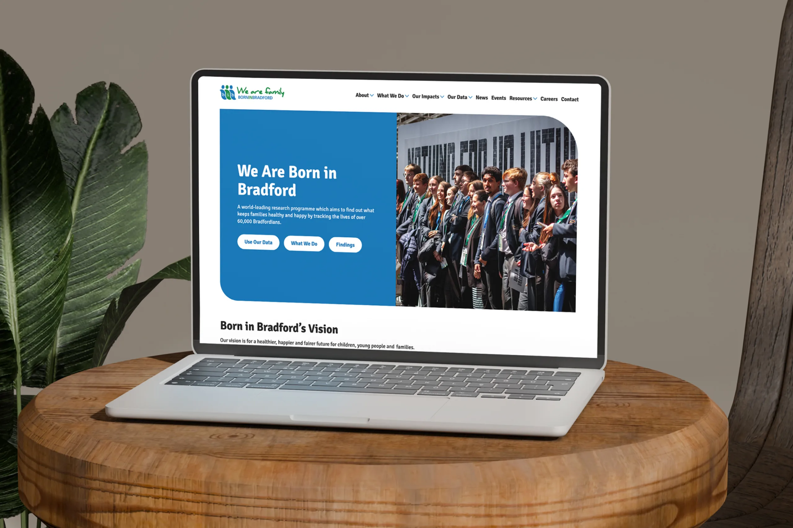 Born in Bradford - Website Design and Build - NHS