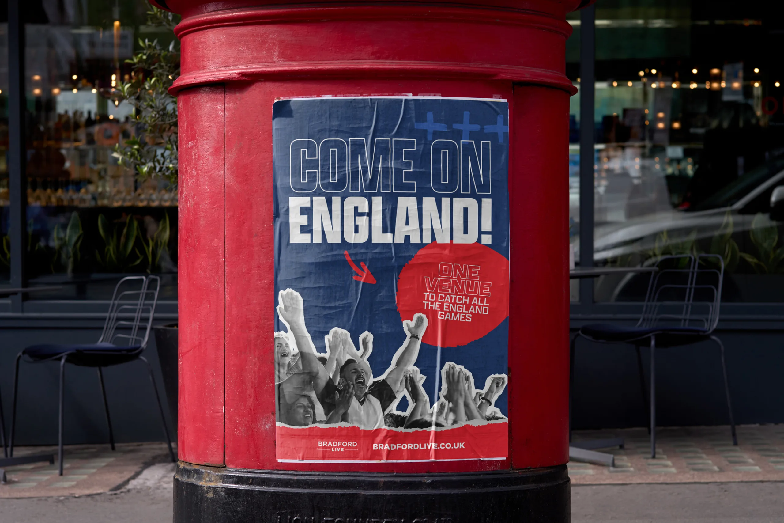 Bradford Live: World Cup 2026 - Post Campaign Design