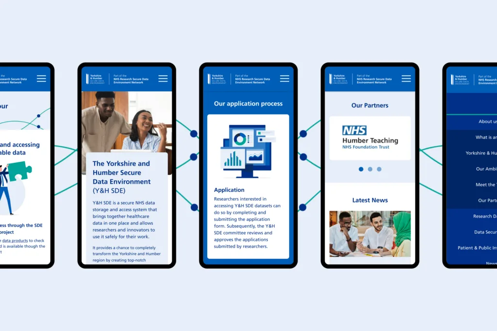 The Yorkshire and Humber Secure Data Environment (SDE) - Web Design and Build - NHS