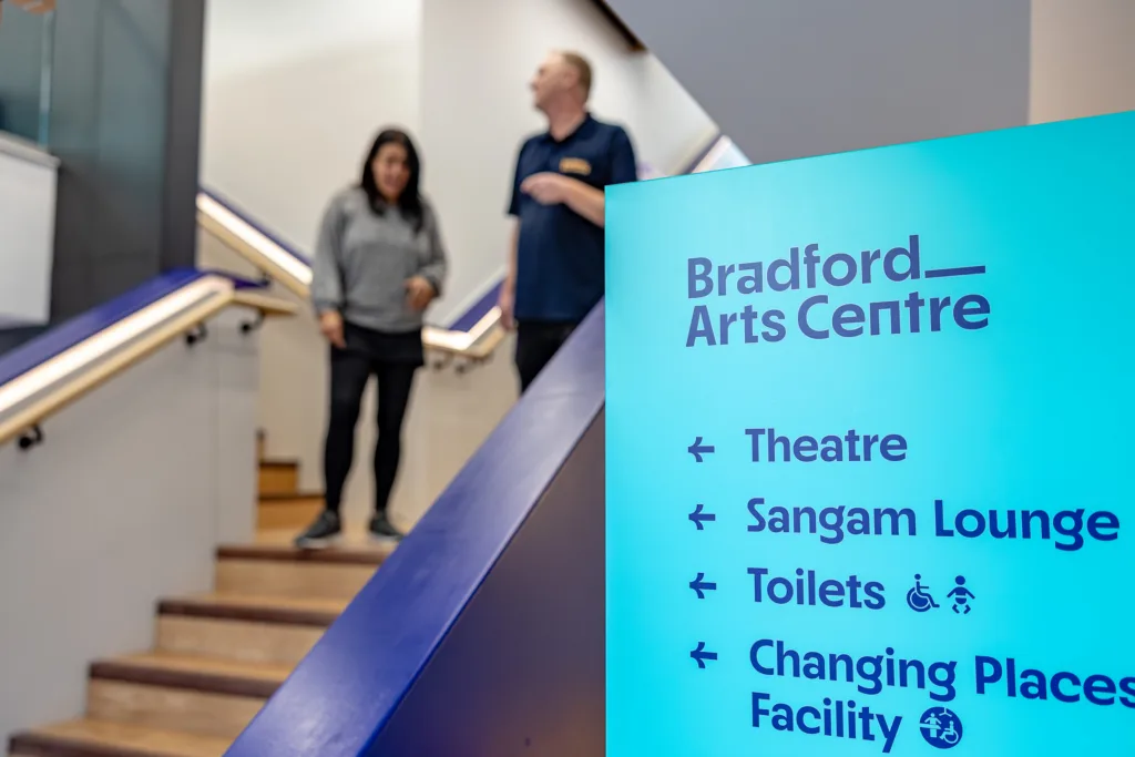 Bradford Arts Centre - Signage / Wayfinding Design