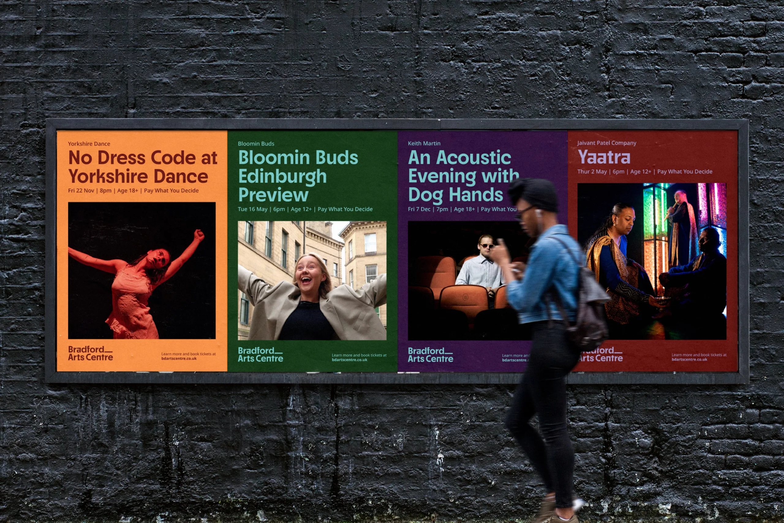 Bradford Arts Centre - Poster campaign Design