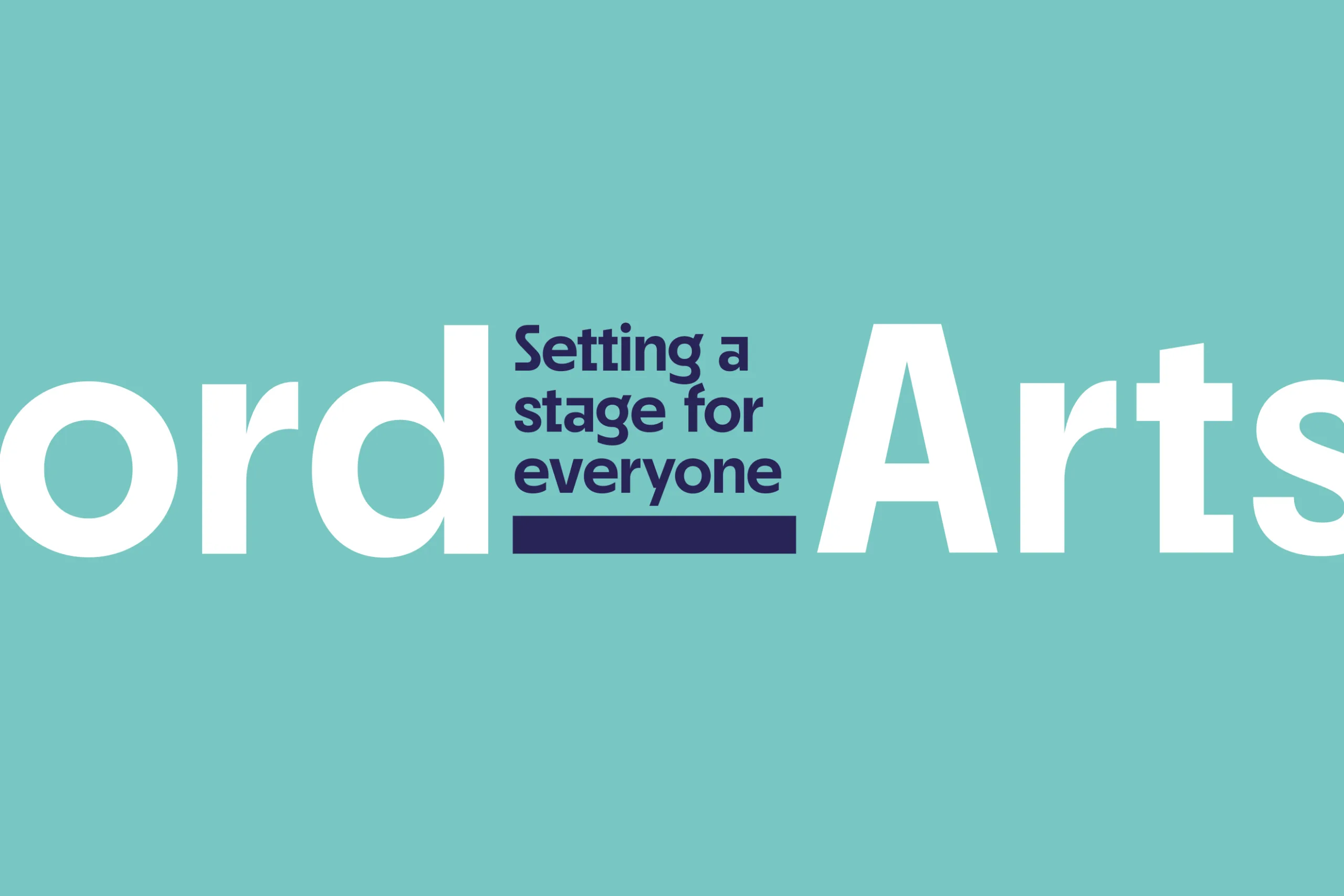 Bradford Arts Centre - Branded Typographic Work