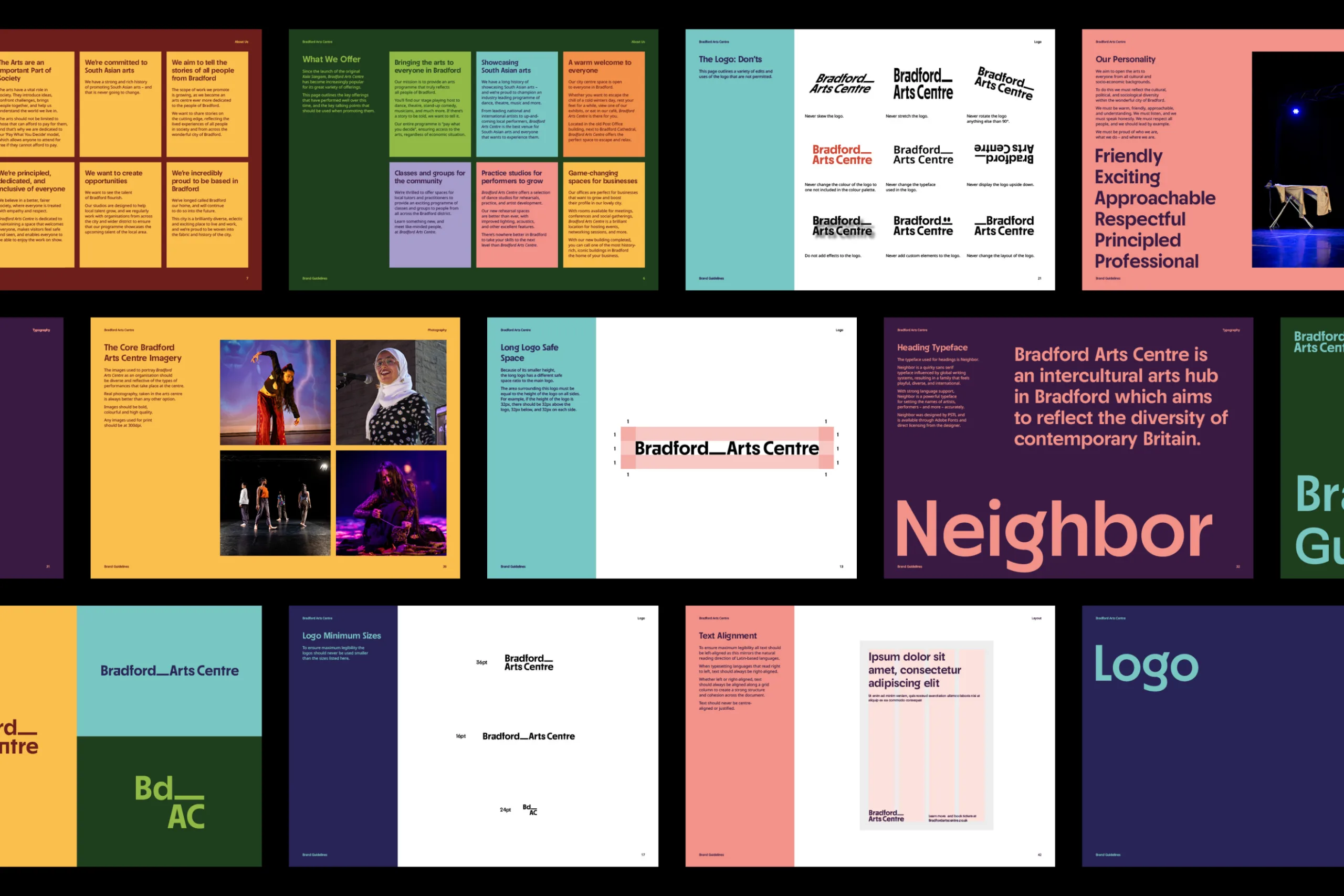 Bradford Arts Centre - Brand Identity Design
