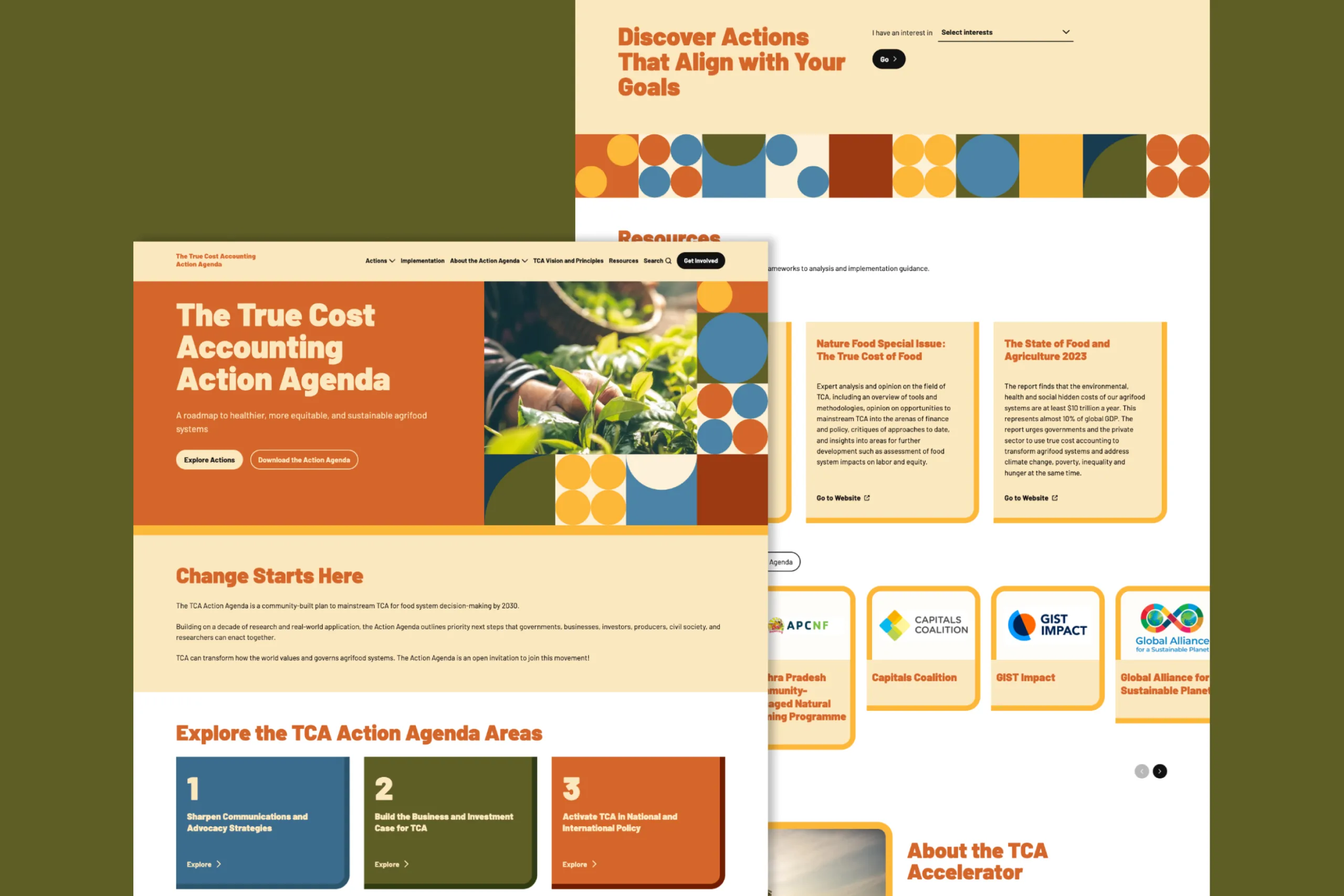 TCA Accelerator Action Agenda - Website Build