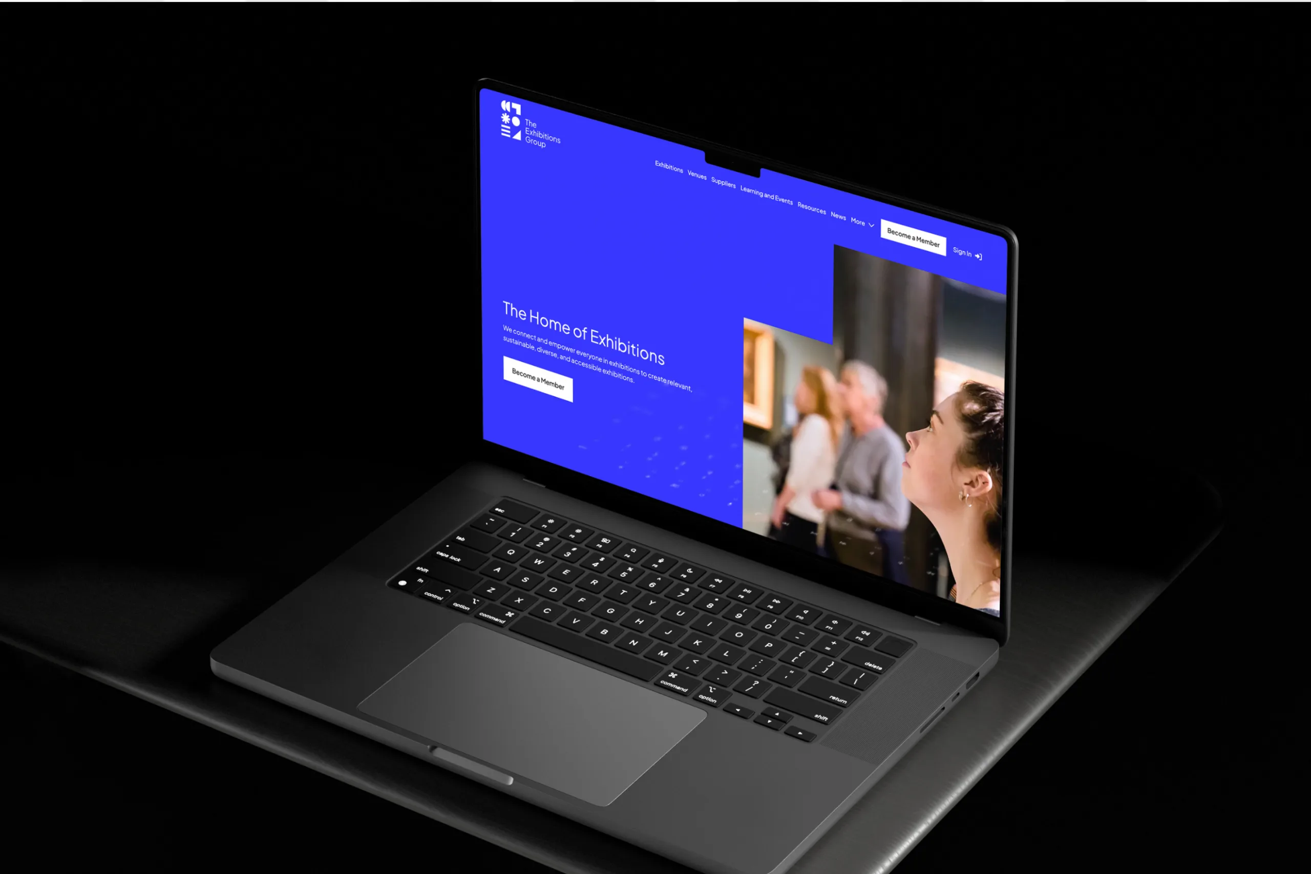 The Exhibitions Group - Website Design and Build
