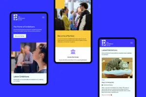 The Exhibitions Group - Website Mobile-First