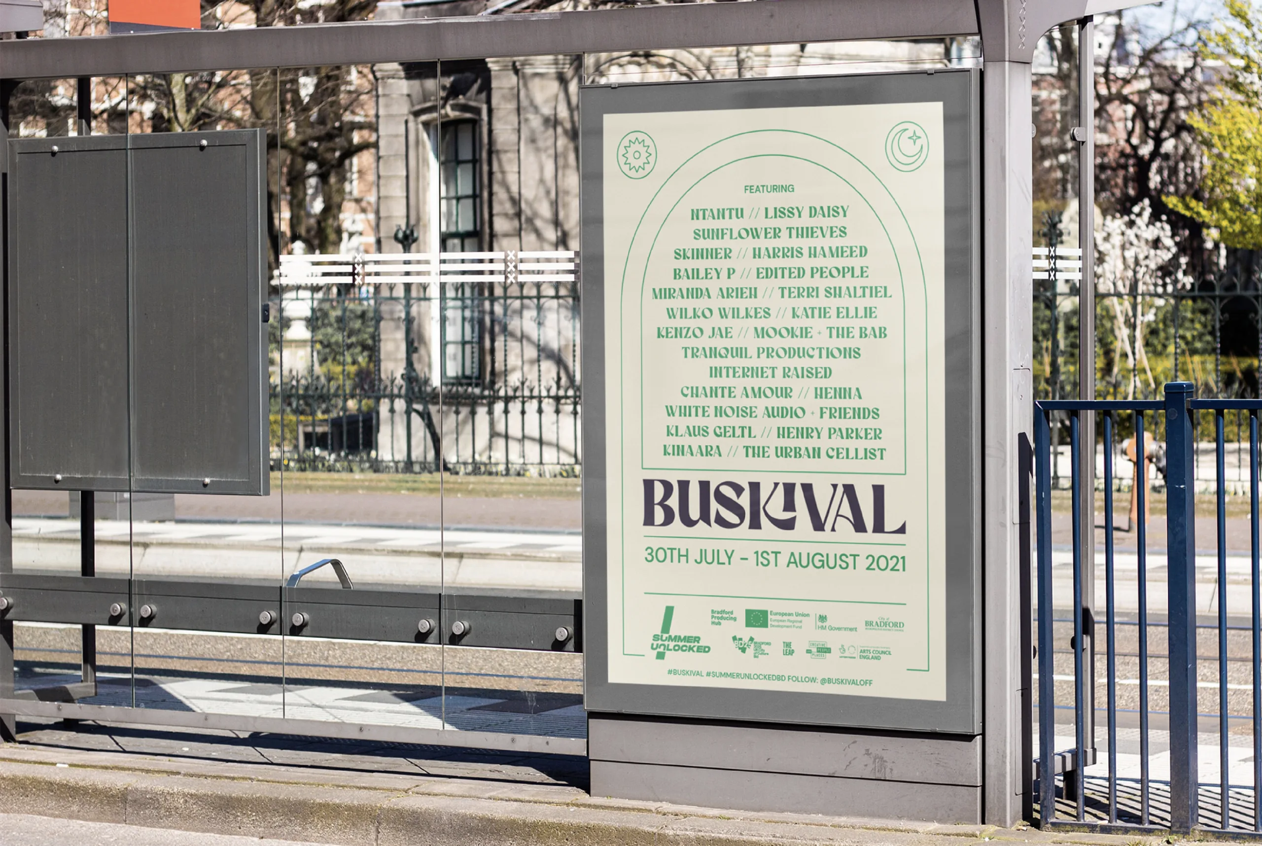 Buskival Event Poster Design