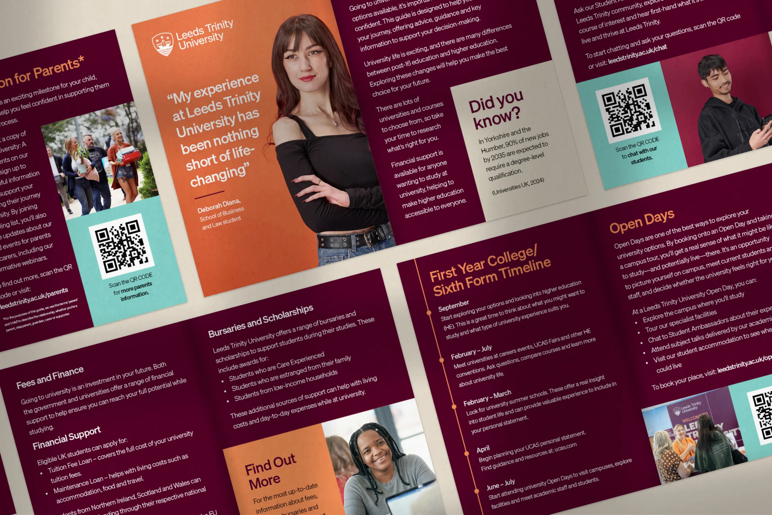 Leeds Trinity University - Booklet Design