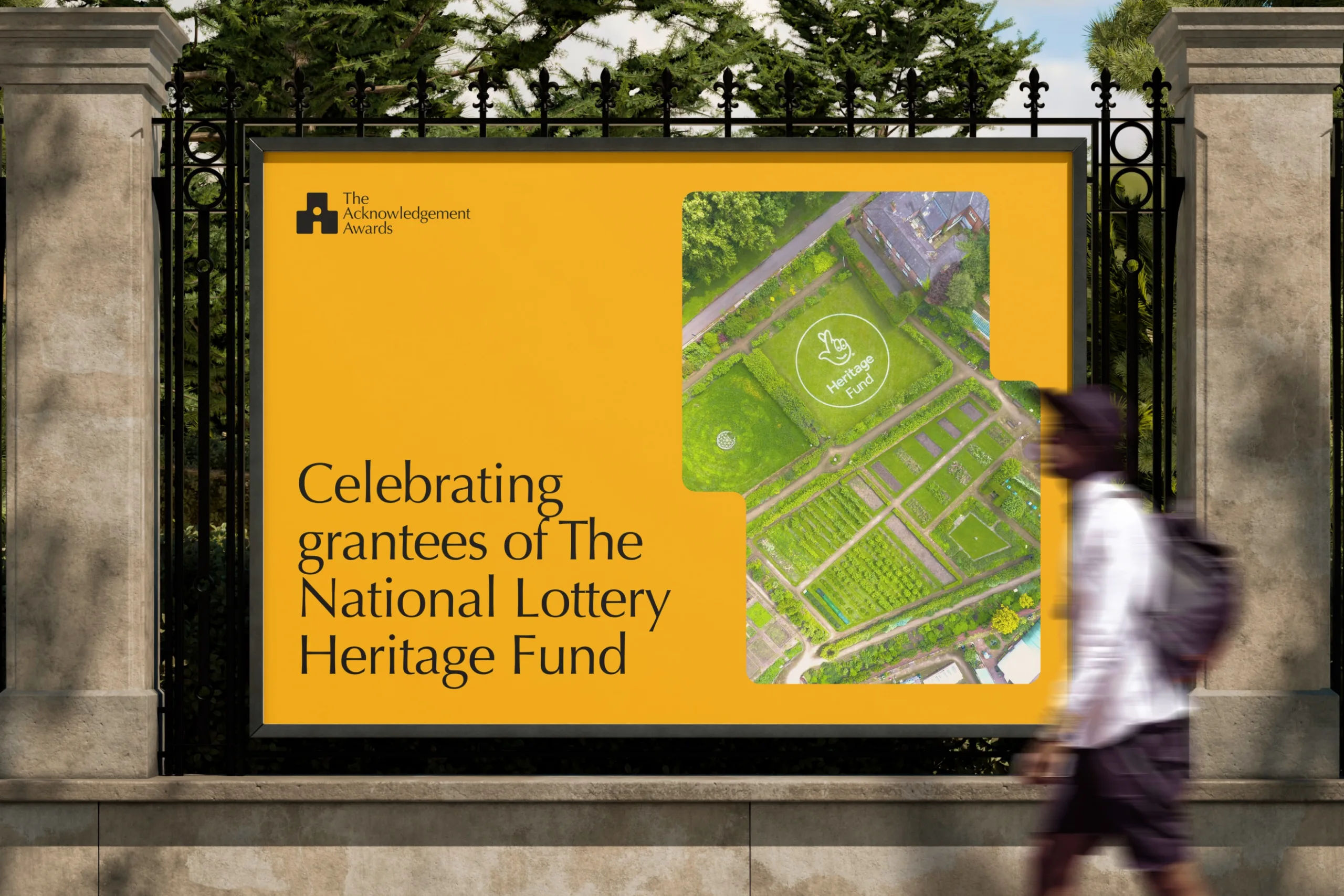 National Lottery Heritage Fund - Acknowledgement Awards - Poster Design