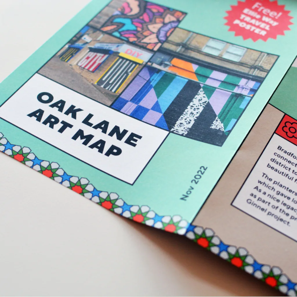 People Make Place - Oak Lane Map