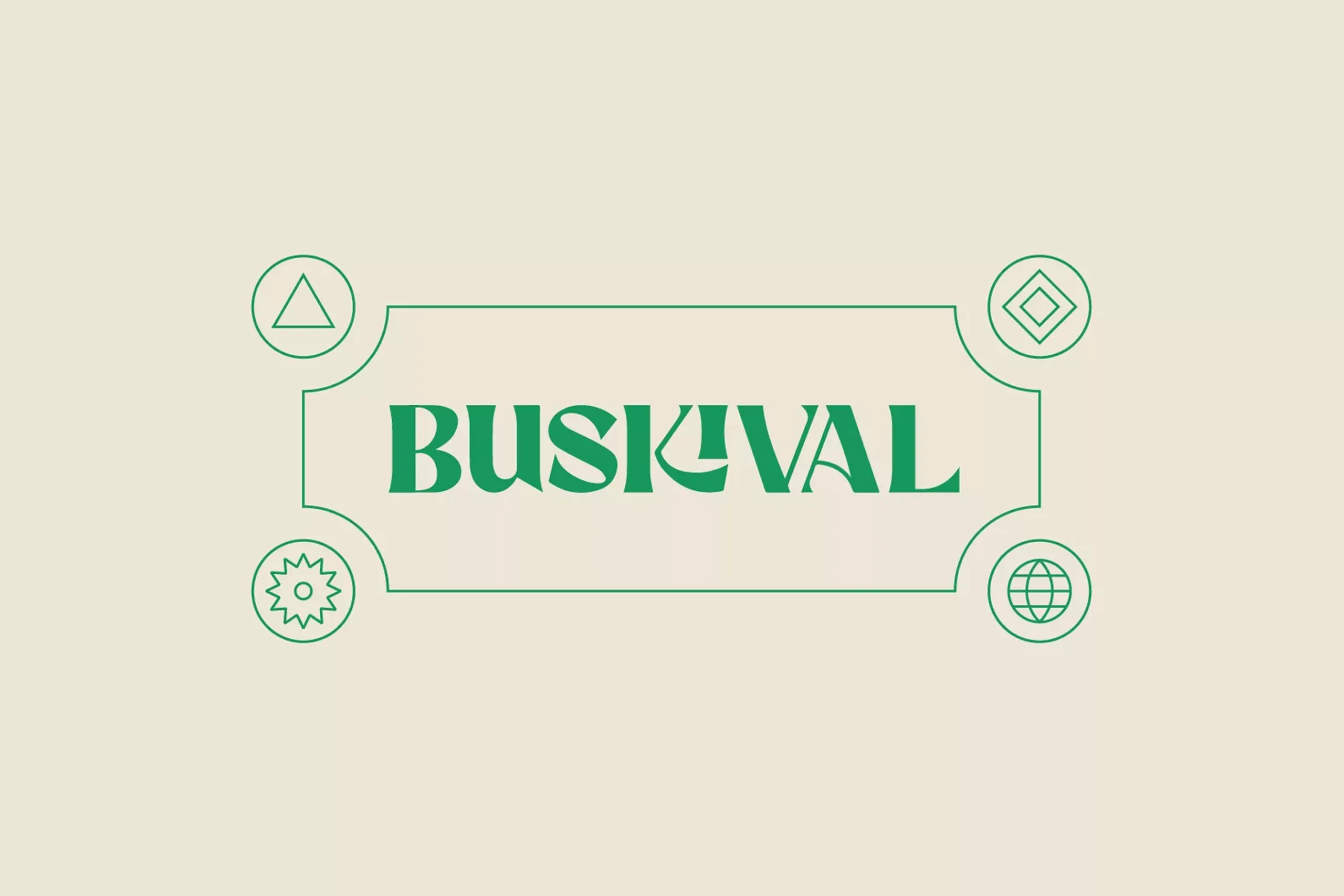 Buskival Logo Design