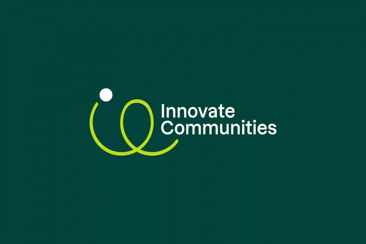 Innovate Communities logo design